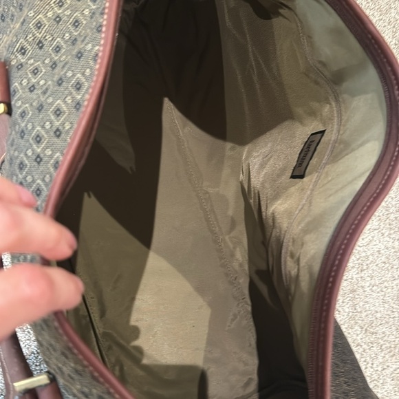 Hartmann Wings Jacquard Diamond Pattern Weekender Duffel Bag - Picture 7 of 9